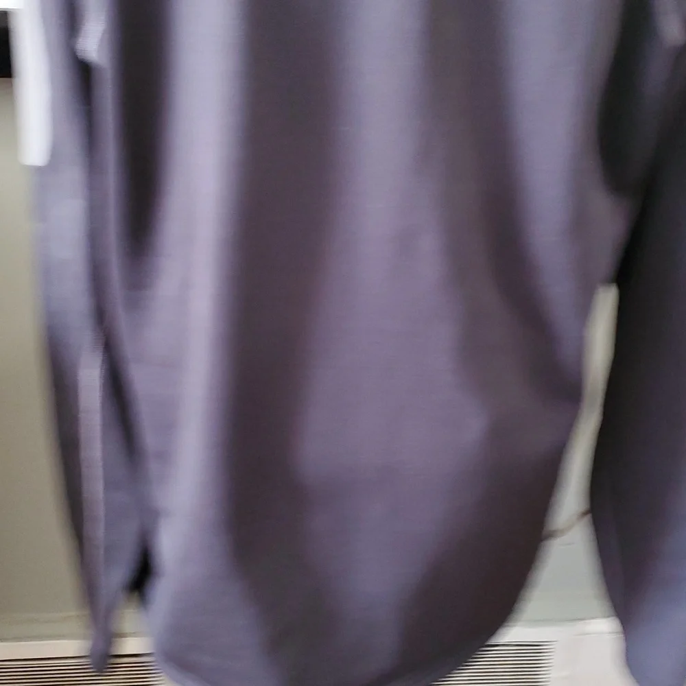 Marmot black gray 1/4 zip pullover size L